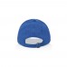 Milo AWARE™ recycled heather 6 panel cap 200gr, blue