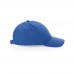 Milo AWARE™ recycled heather 6 panel cap 200gr, blue