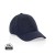 Milo AWARE™ recycled heather 6 panel cap 200gr, navy
