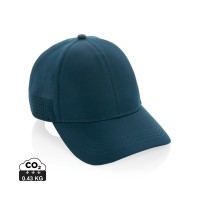 Impact AWARE™ 6 panel rpet sportcap, donkerblauw
