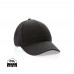 Impact 6 Panel Kappe aus 280gr rCotton mit AWARE™ Tracer, schwarz Impact 6 Panel Kappe aus 280gr rCotton mit AWARE™ Tracer, schwarz