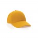 Impact 6 Panel Kappe aus 280gr rCotton mit AWARE™ Tracer, gelb Impact 6 Panel Kappe aus 280gr rCotton mit AWARE™ Tracer, gelb
