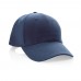 Impact 6 Panel Kappe aus 280gr rCotton mit AWARE™ Tracer, navy blau Impact 6 Panel Kappe aus 280gr rCotton mit AWARE™ Tracer, navy blau