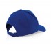 Impact 5 Panel Kappe aus 280gr rCotton mit AWARE™ Tracer, blau Impact 5 Panel Kappe aus 280gr rCotton mit AWARE™ Tracer, blau
