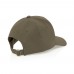 Impact 5panel 280gr Recycled cotton cap with AWARE™ tracer, green