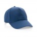 Impact 5 Panel Kappe aus 280gr rCotton mit AWARE™ Tracer, navy blau Impact 5 Panel Kappe aus 280gr rCotton mit AWARE™ Tracer, navy blau