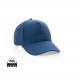 Impact 5 Panel Kappe aus 280gr rCotton mit AWARE™ Tracer, navy blau Impact 5 Panel Kappe aus 280gr rCotton mit AWARE™ Tracer, navy blau