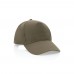 Impact 5 panel 190gr Recycled cotton cap with AWARE™ tracer, green