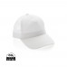 Impact AWARE™ 5 panel recycled katoenen truckercap, wit