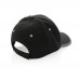Impact AWARE™ 280gr Brushed rCotton 6 Panel Kontrast-Cap, schwarz Impact AWARE™ 280gr Brushed rCotton 6 Panel Kontrast-Cap, schwarz