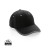 Impact AWARE™ Brushed rcotton 6 panel contrast cap 280gr, black