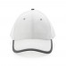 Impact AWARE™ Brushed rcotton 6 panel contrast cap 280gr, white