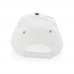 Impact AWARE™ Brushed rcotton 6 panel contrast cap 280gr, white