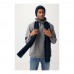 Impact AWARE™ Polylana® dubbel gebreide beanie, donkerblauw