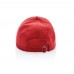 Impact 6 Panel Kappe aus 280gr rCotton mit AWARE™ Tracer, luscious red