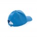 Impact 6 panel 280gr Recycled cotton cap with AWARE™ tracer, tranquil blue
