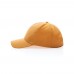Impact 6 panel 280gr Recycled cotton cap with AWARE™ tracer, sundial orange