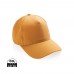 Impact AWARE™ 5 panel 280gr recycled katoenen cap, sundial oranje