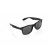 GRS recycled PC plastic sunglasses, black