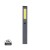 Gear X USB aufladbare Inspektionsleuchte aus RCS Kunststoff, grau