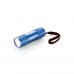 Quattro aluminium torch, blue