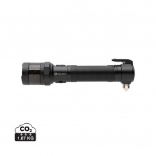 Gear X RCS gerecycled aluminium veiligheidszaklamp, zwart