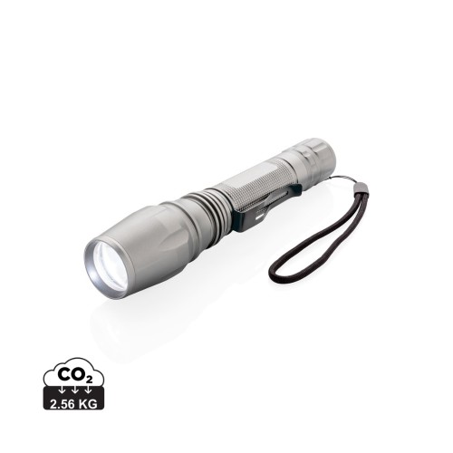 10W Cree Taschenlampe. grau, schwarz