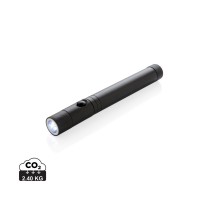 Telescopic light with magnet, black