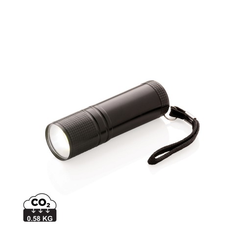 COB Taschenlampe, schwarz COB Taschenlampe, schwarz