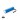 COB Taschenlampe, blau