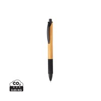 Bamboo & wheat straw pen, black
