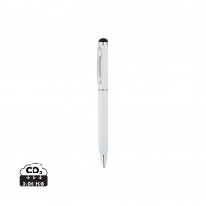 Aluminium touchscreen pen, wit