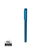 X6 pen met dop en ultra glide inkt, blauw