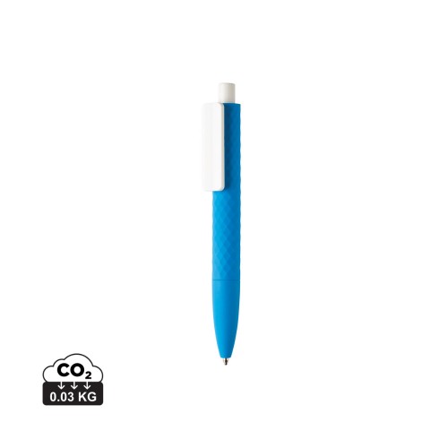 X3 RCS R-ABS pen met smooth touch. blauw, wit