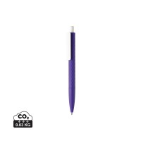 X3 RCS R-ABS pen met smooth touch. paars, wit