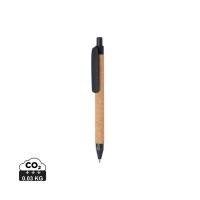 Write wheatstraw and cork pen, black