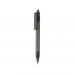 GRS RPET X8 transparante pen, zwart
