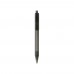 GRS RPET X8 transparante pen, zwart