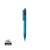 GRS RPET X8 transparante pen, blauw
