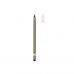 Aluminium inkless pen with eraser, green