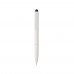 Kymi RCS certified recycled aluminium pen with stylus, white