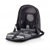 Bobby Hero Regular Anti-Diebstahl-Rucksack. anthrazit, grau Bobby Hero Regular Anti-Diebstahl-Rucksack. anthrazit, grau