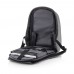 Bobby Hero Regular Anti-Diebstahl-Rucksack. grau, anthrazit Bobby Hero Regular Anti-Diebstahl-Rucksack. grau, anthrazit