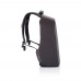 Bobby Hero Small Anti-Diebstahl-Rucksack. anthrazit, grau