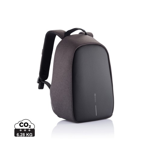 Bobby Hero Small Anti-Diebstahl-Rucksack. anthrazit, grau