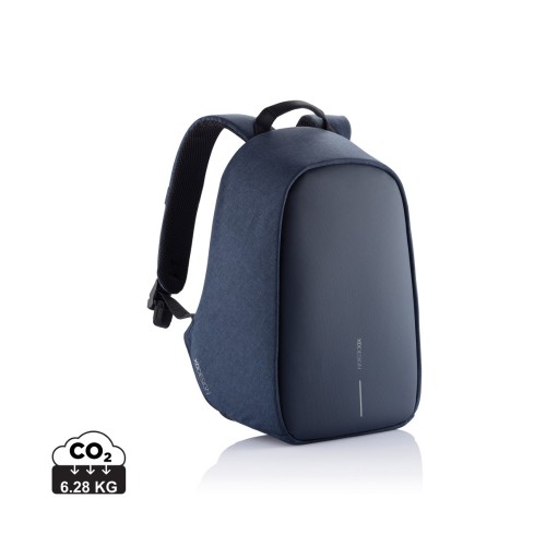 Bobby Hero Small. anti-diefstal rugzak. donkerblauw, zwart