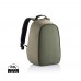 Bobby Hero Small Anti-Diebstahl-Rucksack. grün, schwarz