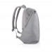 Bobby Soft. anti-diefstal rugzak. grijs, blauw