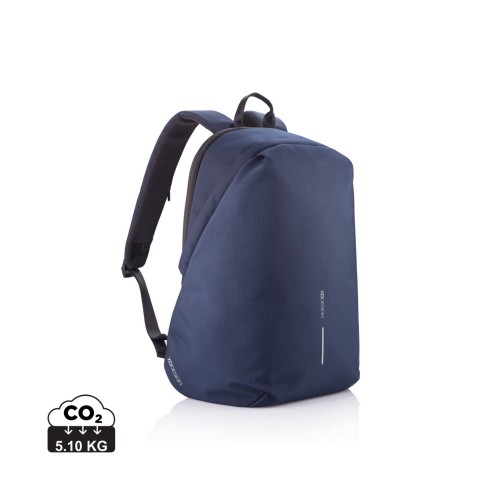 Bobby Soft. anti-diefstal rugzak. donkerblauw, zwart