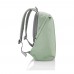 Bobby Soft. anti-diefstal rugzak. iceberg green, grijs